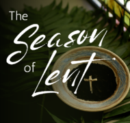 White and Green The Season of Lent Instagram Post